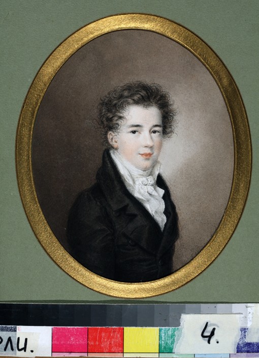 Portrait of Count Alexander M. Gorchakov (1798-1883) from Unbekannter Künstler