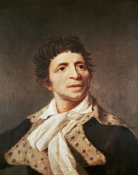Portrait of Jean-Paul Marat (1743-1793). After Joseph Boze from Unbekannter Künstler