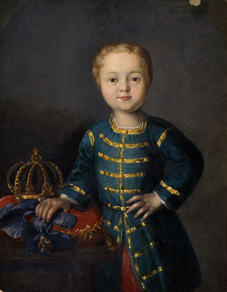 Portrait of the Emperor of Russia Ivan VI Antonovich (1740-1764) from Unbekannter Künstler