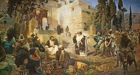 Christus und die Sünderin from Vasilij Dimitrijewitsch Polenov