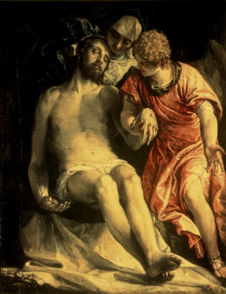 P.Veronese / Pieta / 1576-1582 from Veronese, Paolo (eigentl. Paolo Caliari)