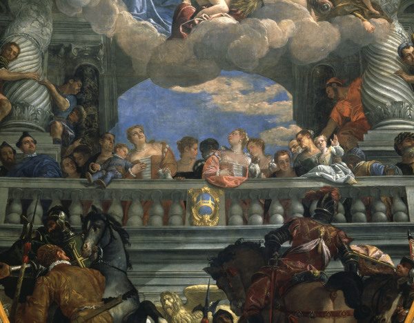 P.Veronese, Triumph of Venice, Detail from Veronese, Paolo (eigentl. Paolo Caliari)