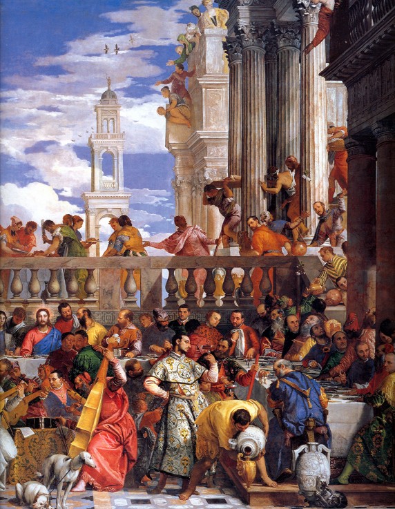 The Wedding at Cana (Detail) from Veronese, Paolo (eigentl. Paolo Caliari)