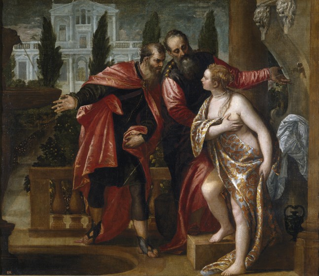 Susannah and the Elders from Veronese, Paolo (eigentl. Paolo Caliari)