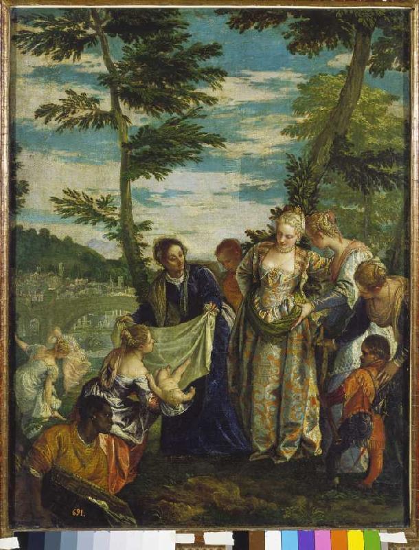 Die Auffindung des Mosesknaben from Veronese, Paolo (eigentl. Paolo Caliari)