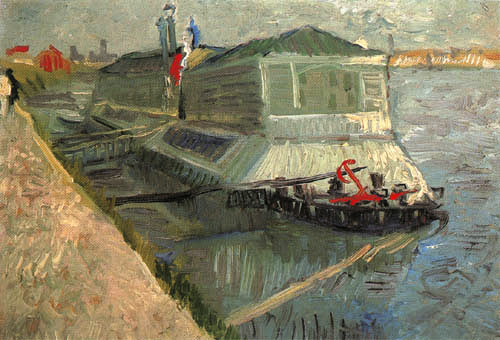 Badeboot an der Seine bei Asniéres from Vincent van Gogh