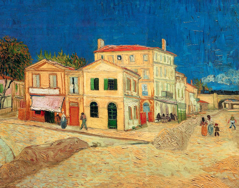 Das gelbe Haus (Vincents Haus) from Vincent van Gogh