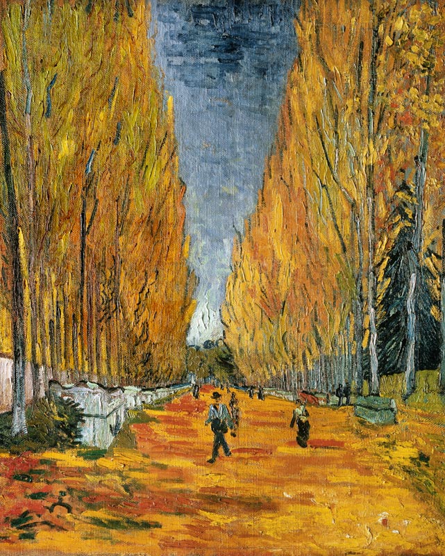 Les Alyscamps, Allee in Arles from Vincent van Gogh