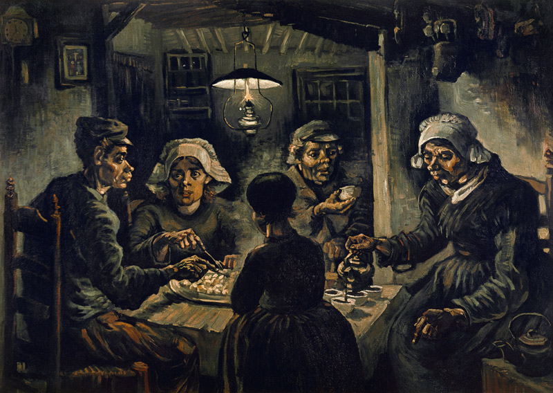 Die Kartoffelesser from Vincent van Gogh