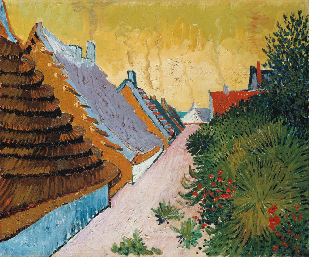 Gasse in Saintes- Maries from Vincent van Gogh