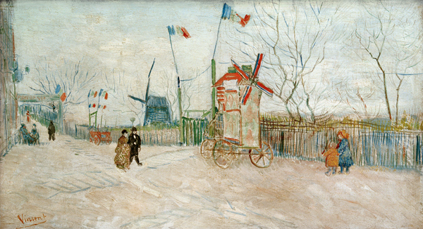 Fest am Montmartre from Vincent van Gogh