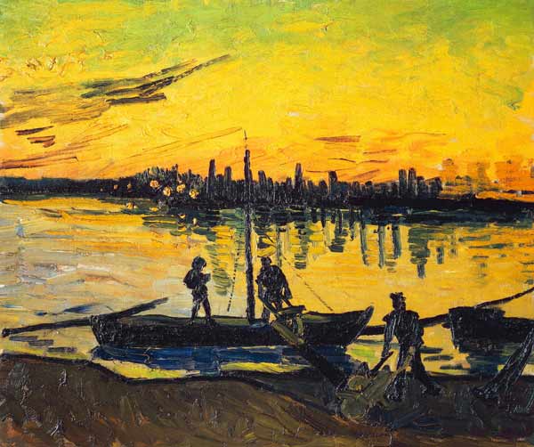 Hafenarbeiter in Arles from Vincent van Gogh