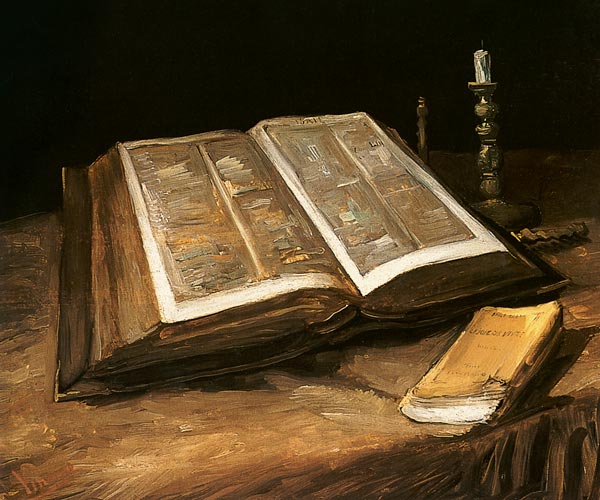 Stilleben mit Bibel from Vincent van Gogh
