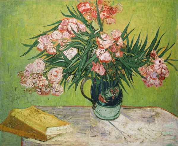 Stilleben mit Oleander und Büchern from Vincent van Gogh