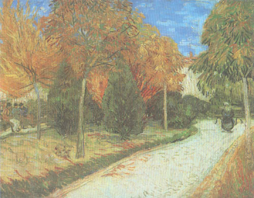 Weg im Park von Arles from Vincent van Gogh