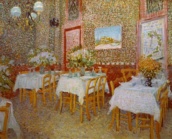 Interieur eines Restaurants from Vincent van Gogh