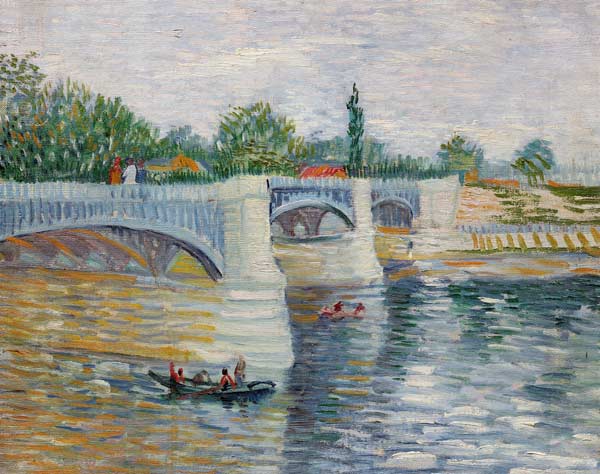 Die Seine mit der Pont de la Grande from Vincent van Gogh