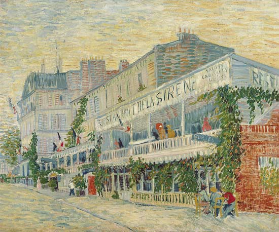 Das Restaurant Sirene from Vincent van Gogh