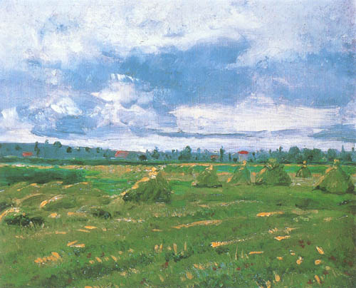 Weizenfeld mit Hocken und Schnitter from Vincent van Gogh