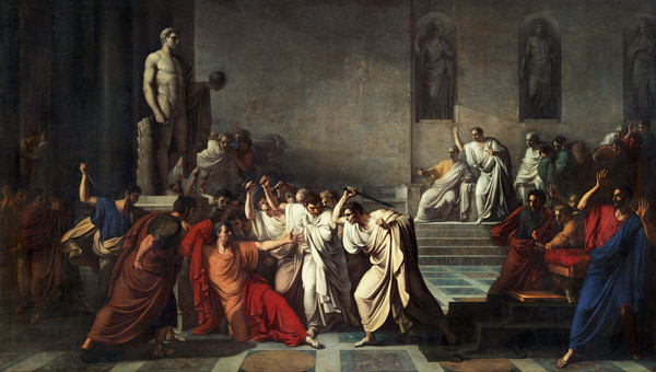 The Death of Julius Caesar from Vincenzo Camuccini