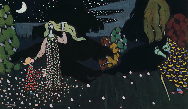 Die Nacht. from Wassily Kandinsky