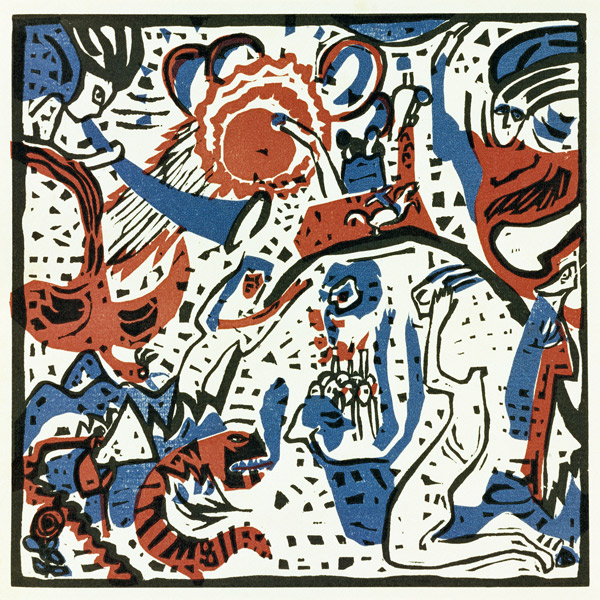 Klang der Posaunen (Grosse Auferstehung) from Wassily Kandinsky
