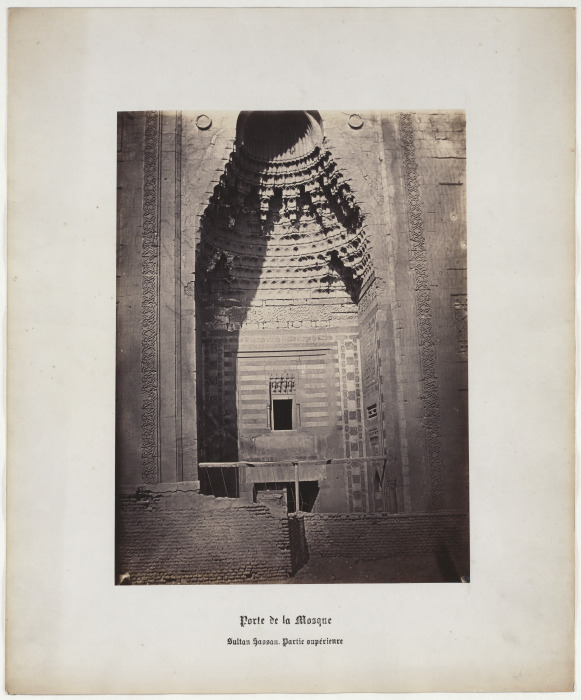 Porte de la Mosque, Sultan Hassan, Partie supérienre, No. 24 from Wilhelm Hammerschmidt