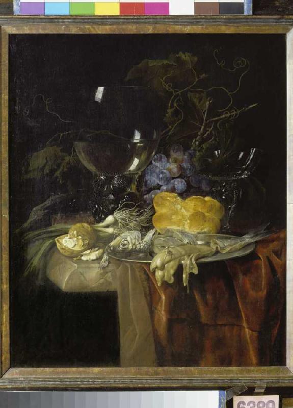 Das Frühstück. from Willem van Aelst