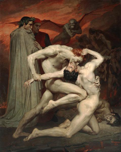 Dante and Virgil in Hell 1850