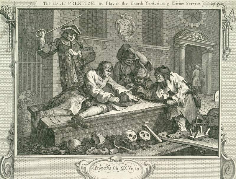  Hogarth/ Industry and Idleness      from William Hogarth