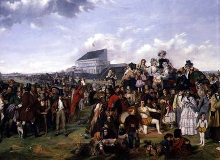 Derby Day  (detail of 56103) from William Powel Frith
