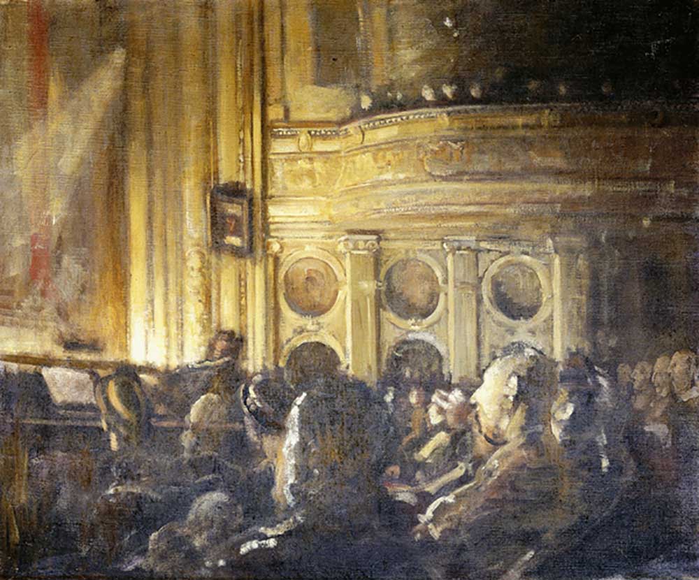 Ein Publikum, from William Russell