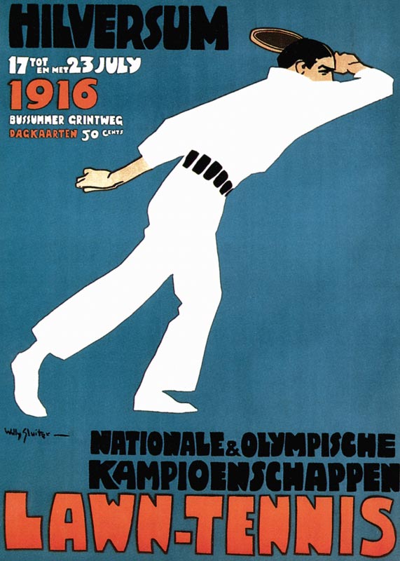 Nationale & Olympische Kampioenschappen – Lawn-Tennis from Willy Sluiter
