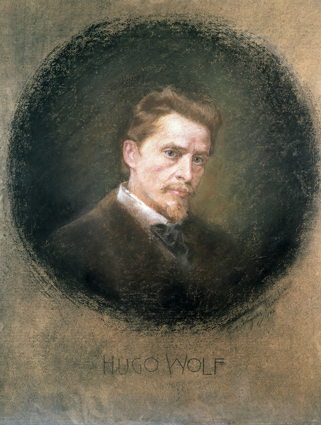 Pastell von C.v.Wagner from Wolf Hugo